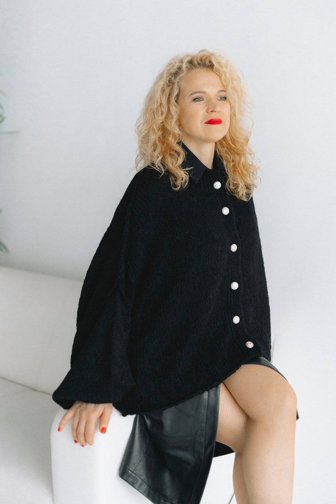 oversized cardigan