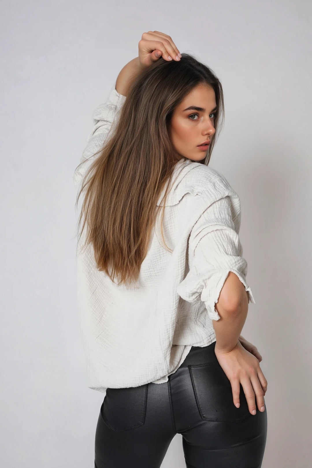 Musselin Bluse Sierra
