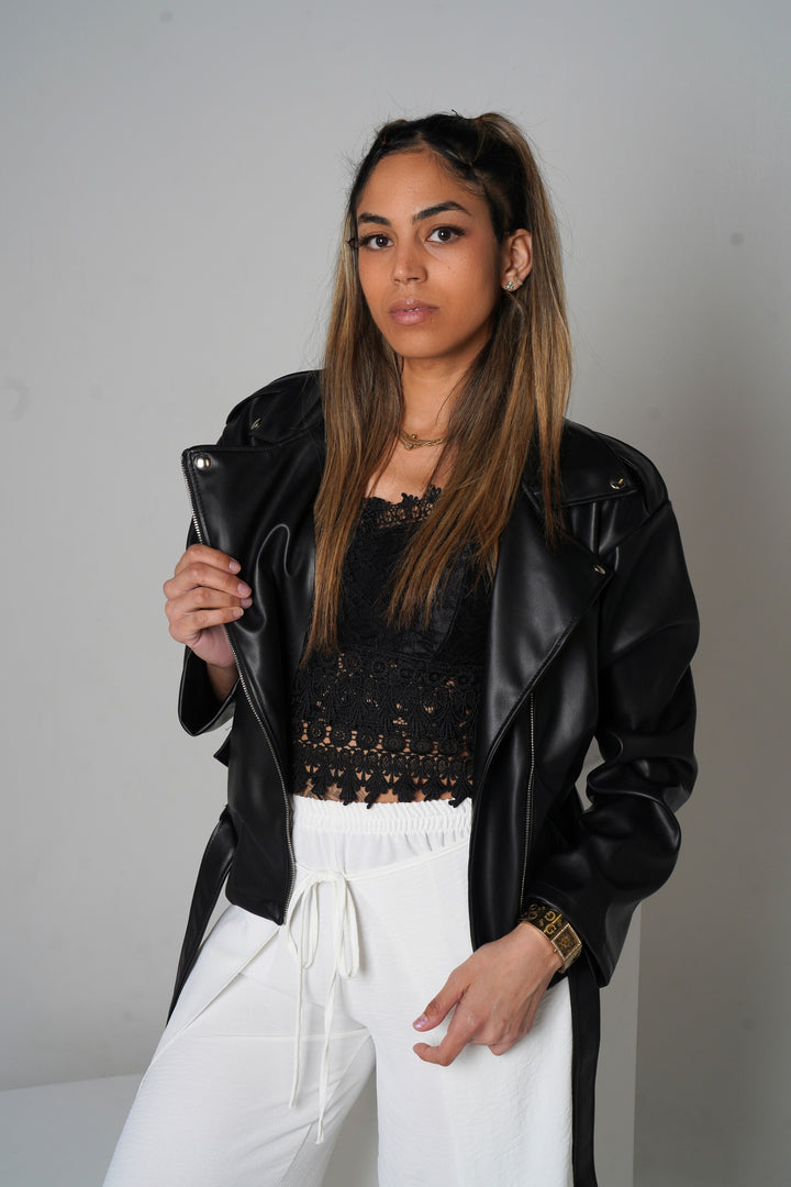 Power Look Jacke – Black Edition