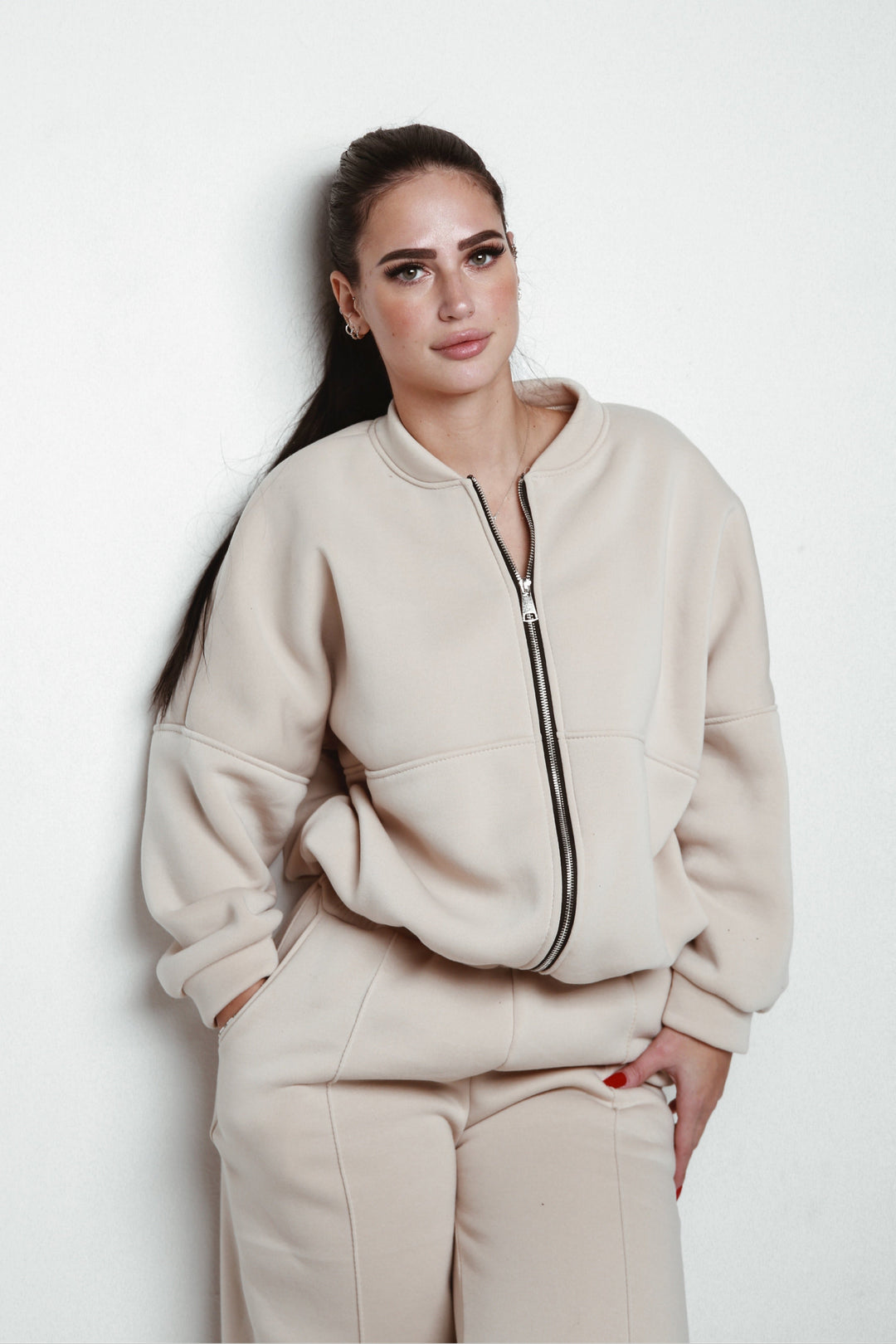 Zip Hoodie Set