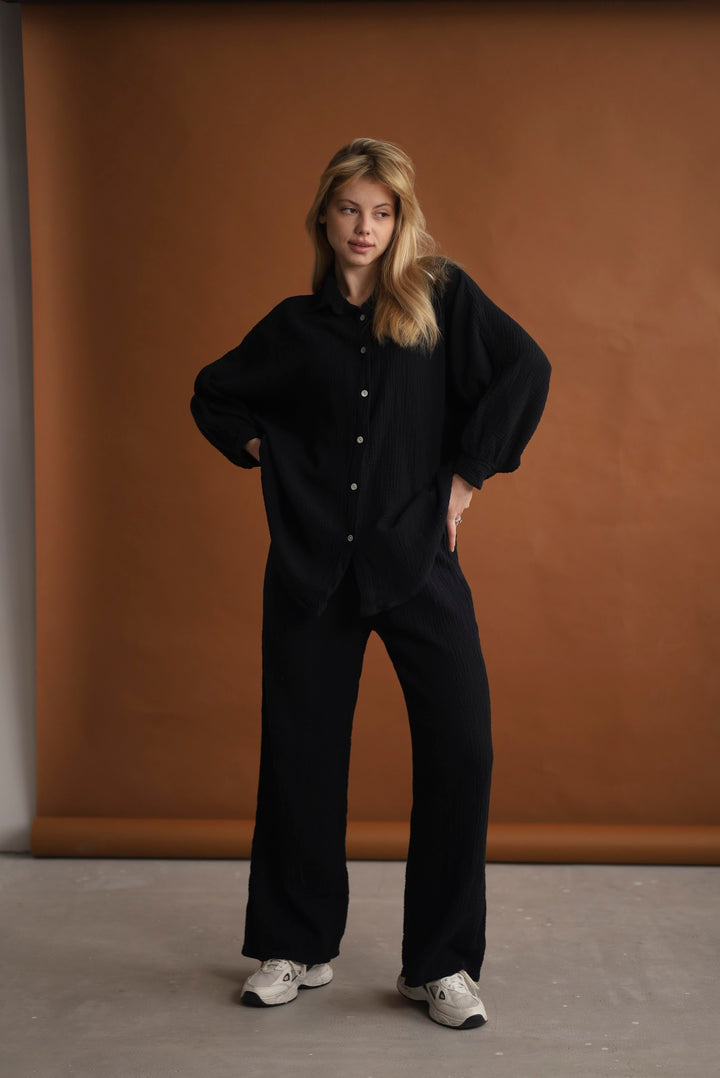 Black Two-piece set