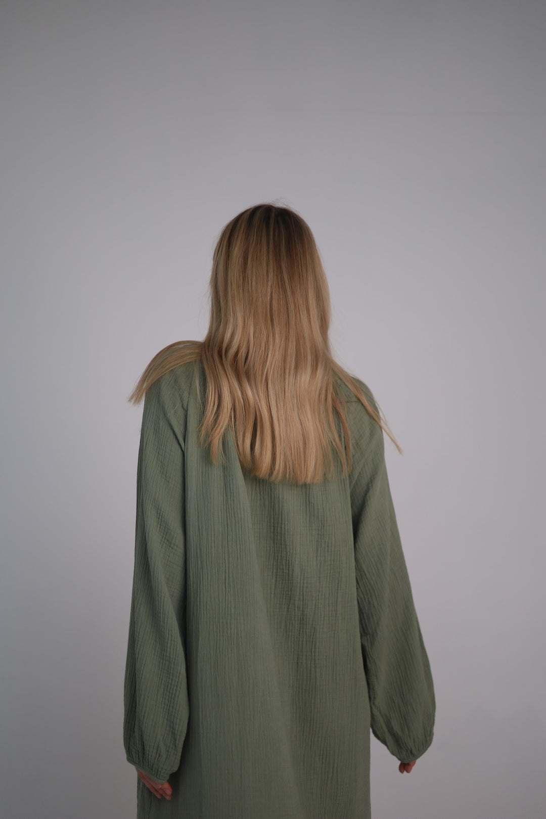 khaki relaxed fit dress