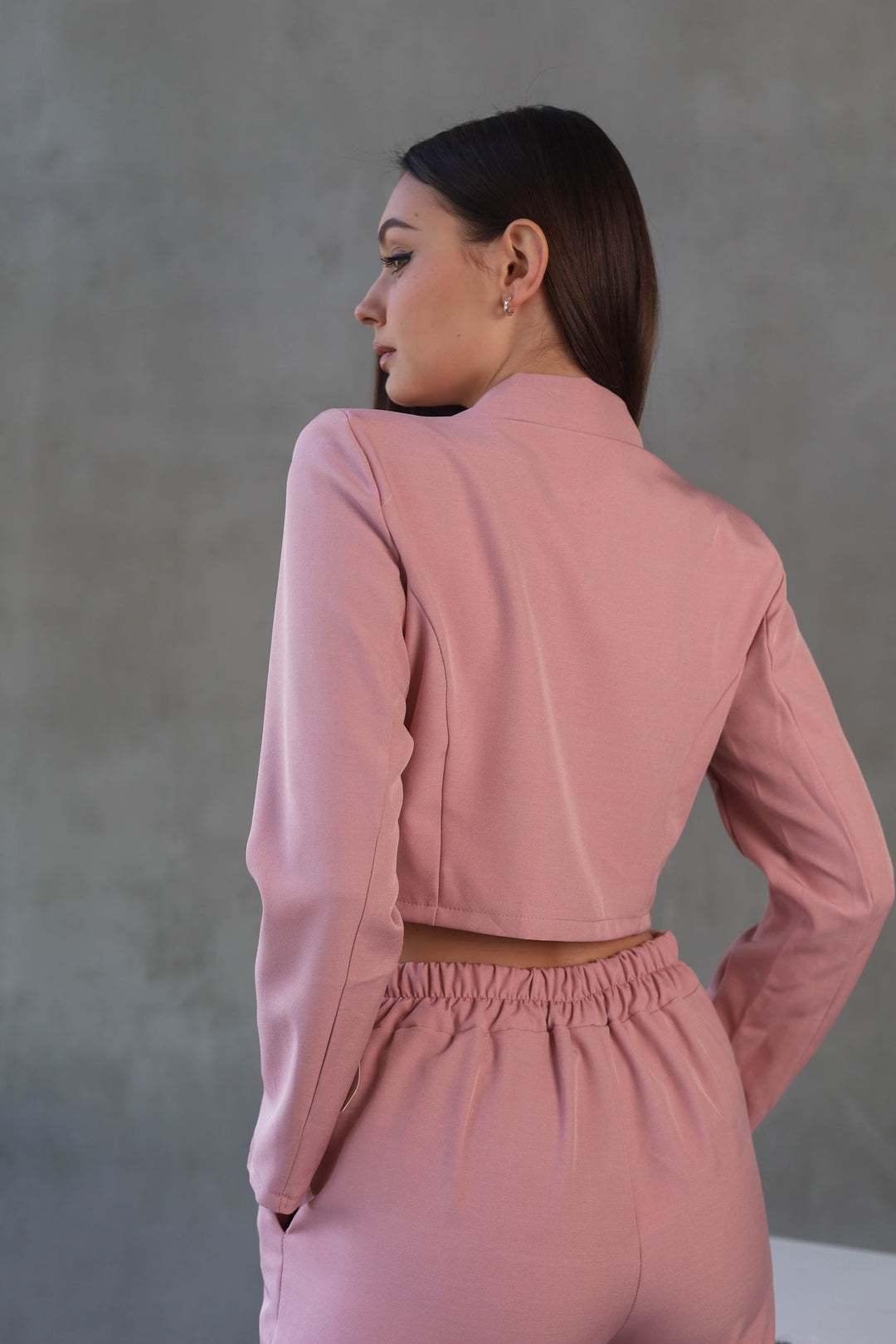 Pink two-piece classy set