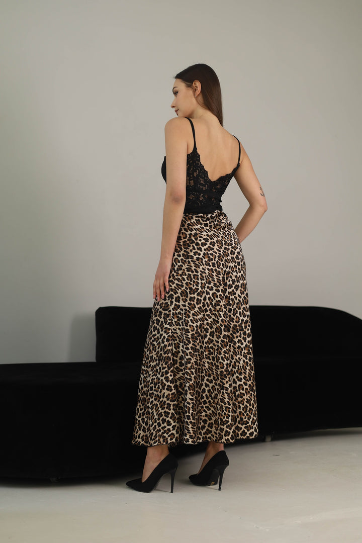 Leopard skirt
