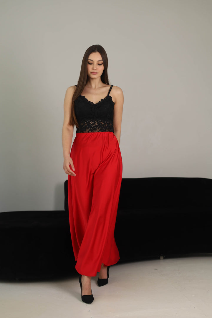 red skirt