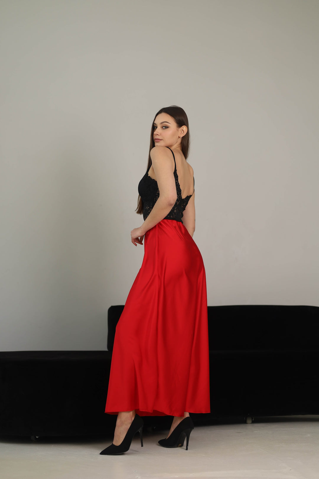 red skirt