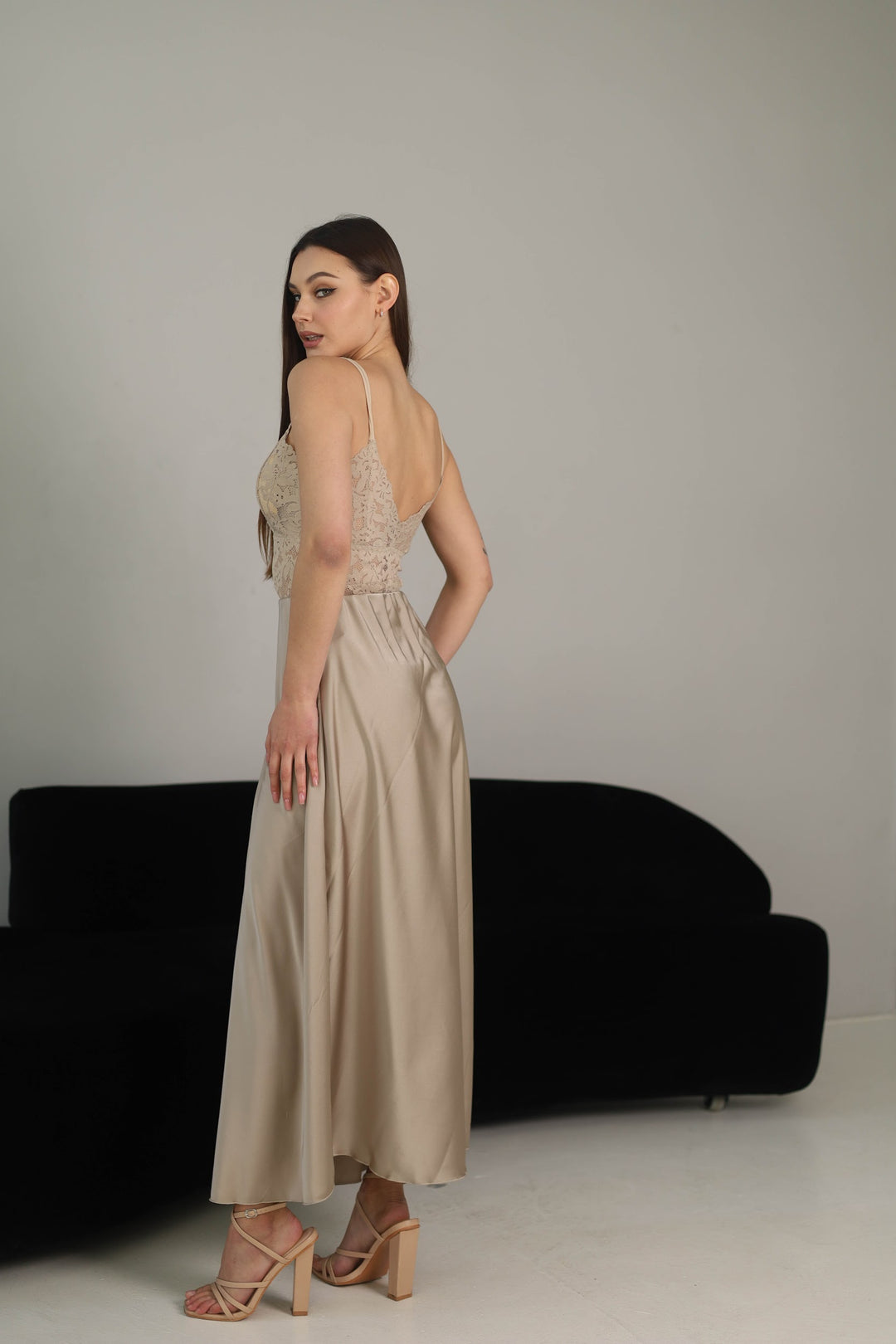 Beige skirt