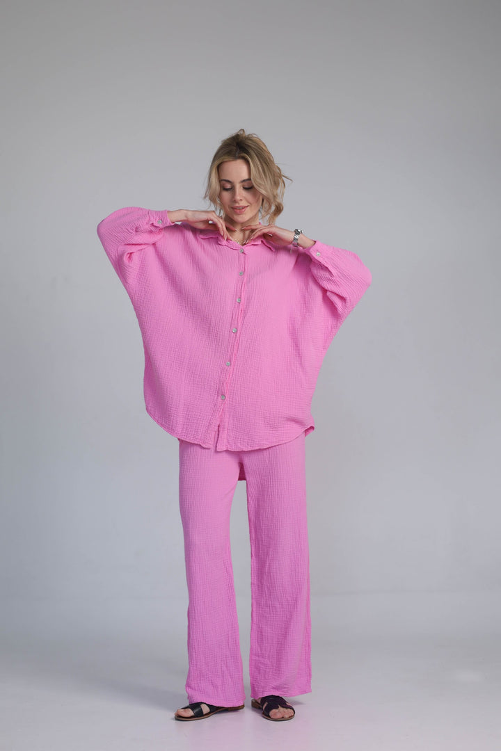 Pink two-piece set