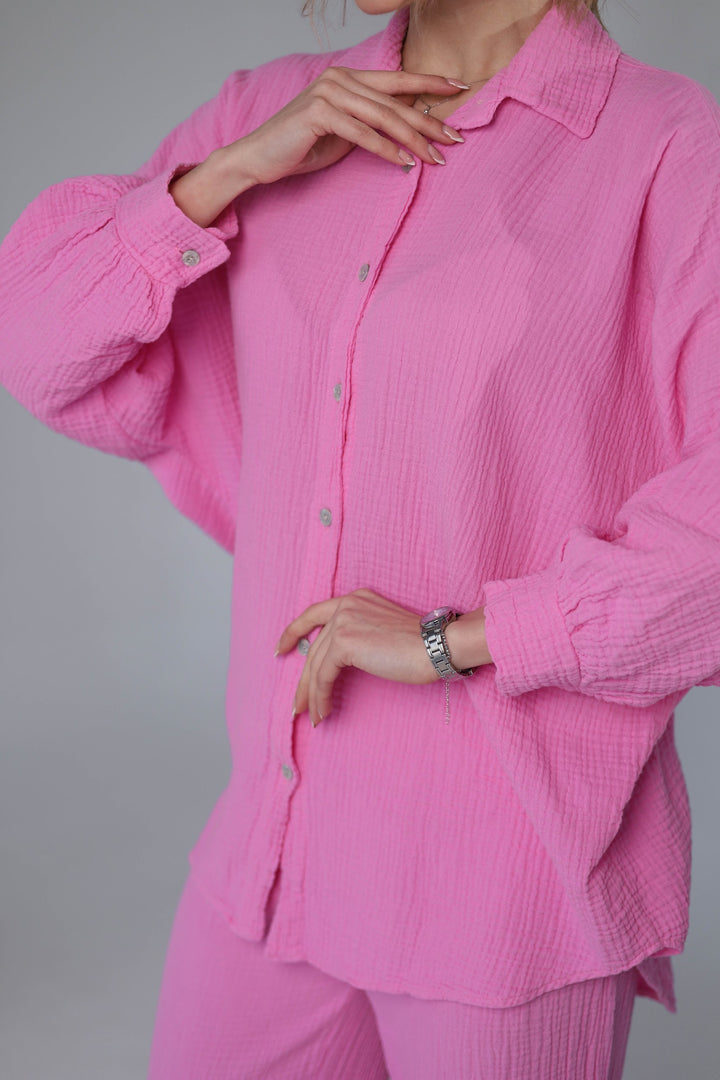 Pink two-piece set