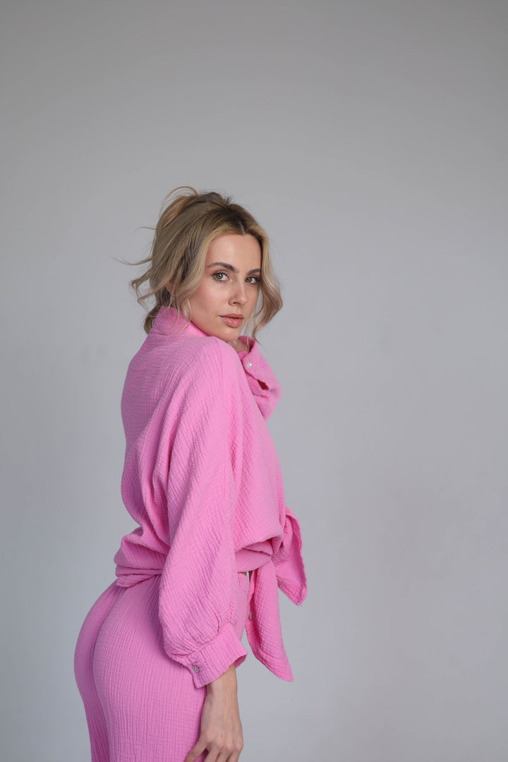 Pink two-piece set