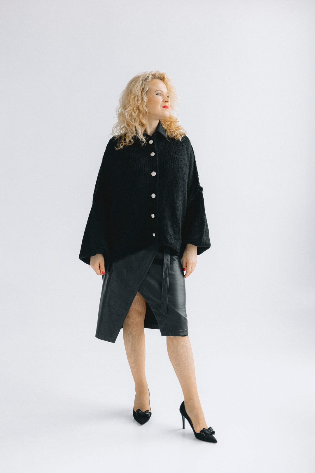 oversized cardigan