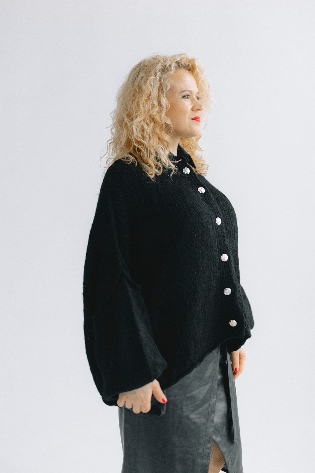 oversized cardigan