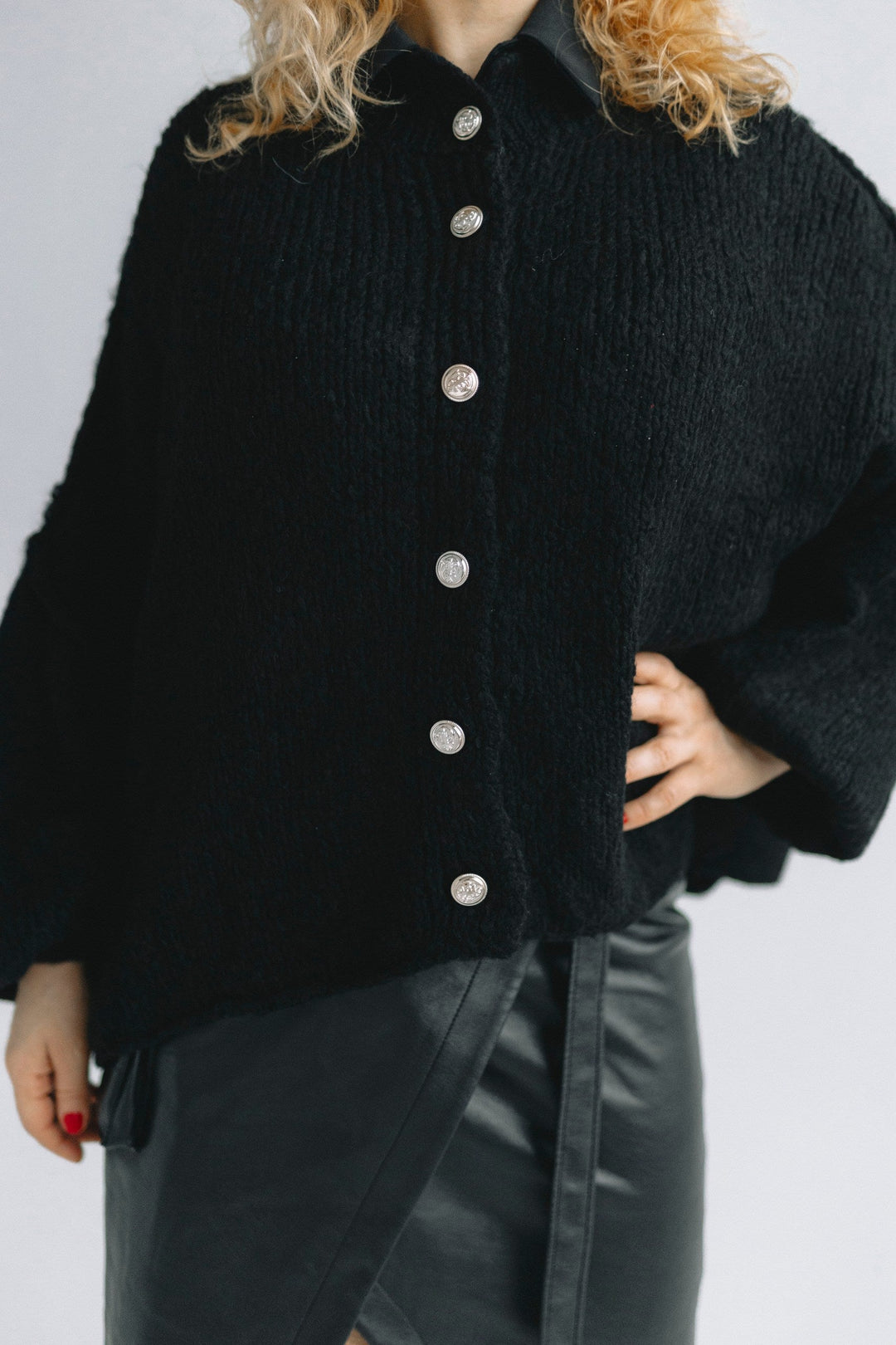 oversized cardigan