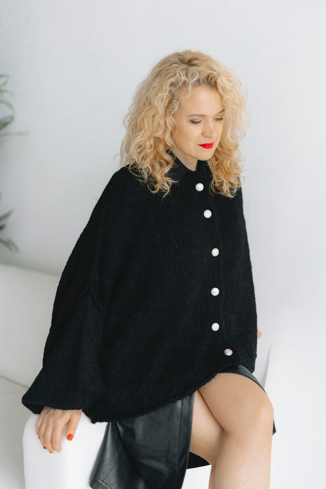 oversized cardigan